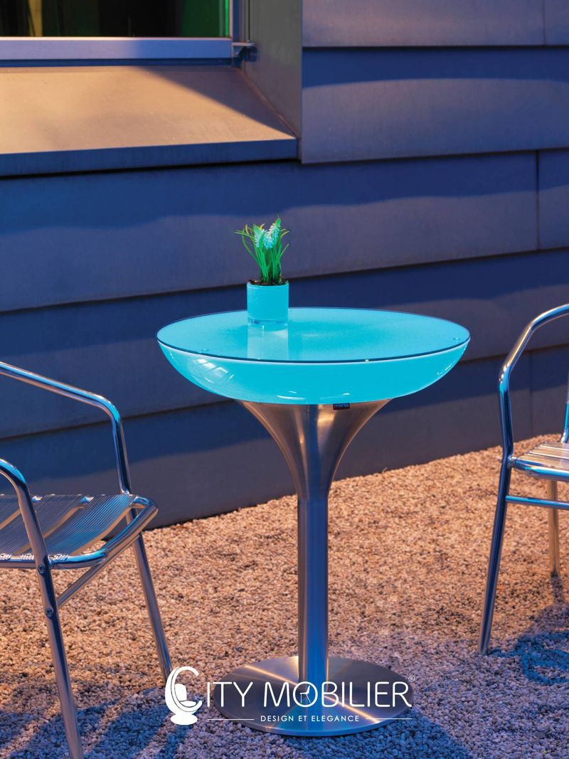 Table lumineuse indoor et outdoor : Dionysos