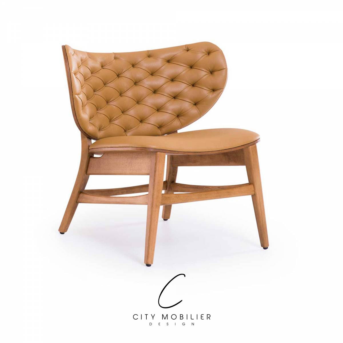 Fauteuil design pour chambre d'hôtel : MUSSET