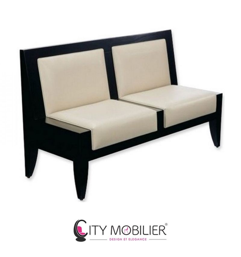 Banquette en arrondi pour hôtel bar lounge - City Mobilier