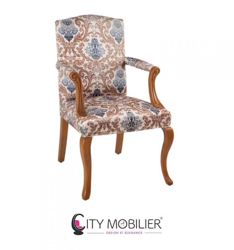 Grand fauteuil en bois : LORI