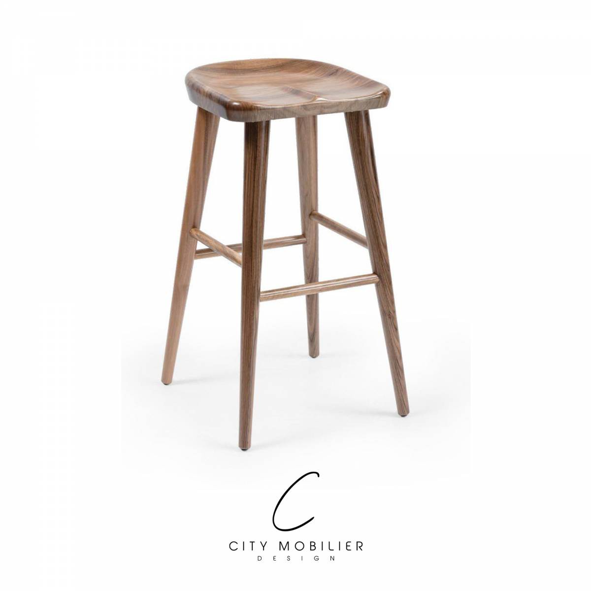 Tabouret de bar en bois : LEGEND